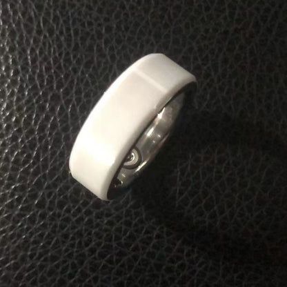 Smart Health Ring Bluetooth Black with heart rate monitoring and sleep tracking