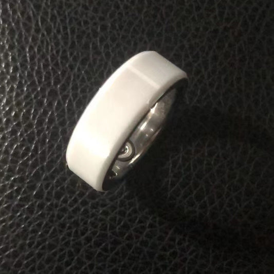 Smart Health Ring Bluetooth Black with heart rate monitoring and sleep tracking