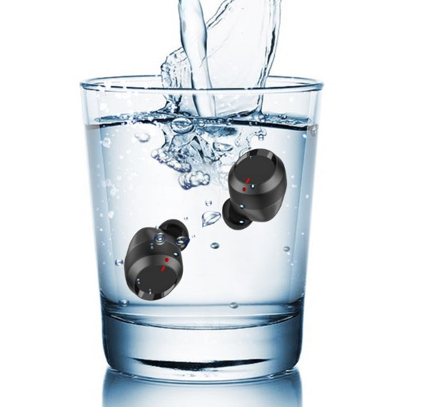 T11 Wireless Bluetooth Earbuds with Bluetooth 5.0, charging case, touch controls, and built-in microphone