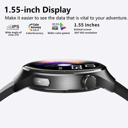 Fashion Smart Watch with Bluetooth calling, IPS display, heart rate monitoring, and IP67 waterproof design