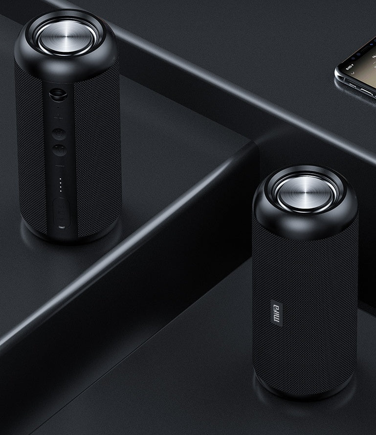 Waterproof Bluetooth Speaker with portable wireless audio, rechargeable battery, and water-resistant design