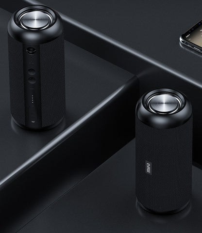 Waterproof Bluetooth Speaker with portable wireless audio, rechargeable battery, and water-resistant design