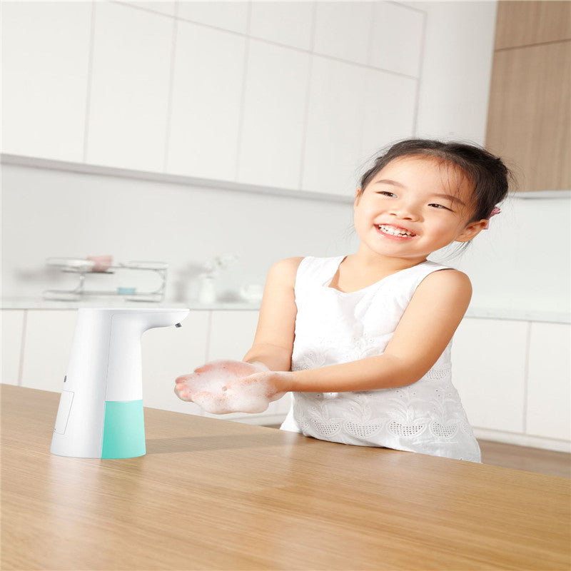 Automatic Sensor Soap Dispenser with touchless infrared sensor and refillable liquid soap reservoir