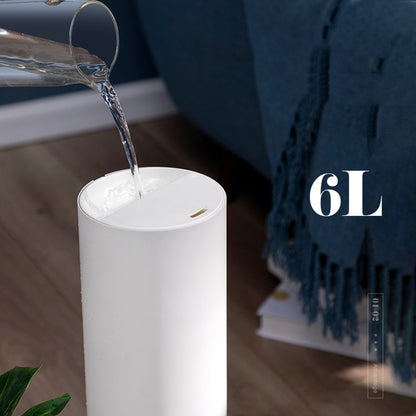 6L Smart Home Air Humidifier with large-capacity water tank, adjustable mist output, and smart controls