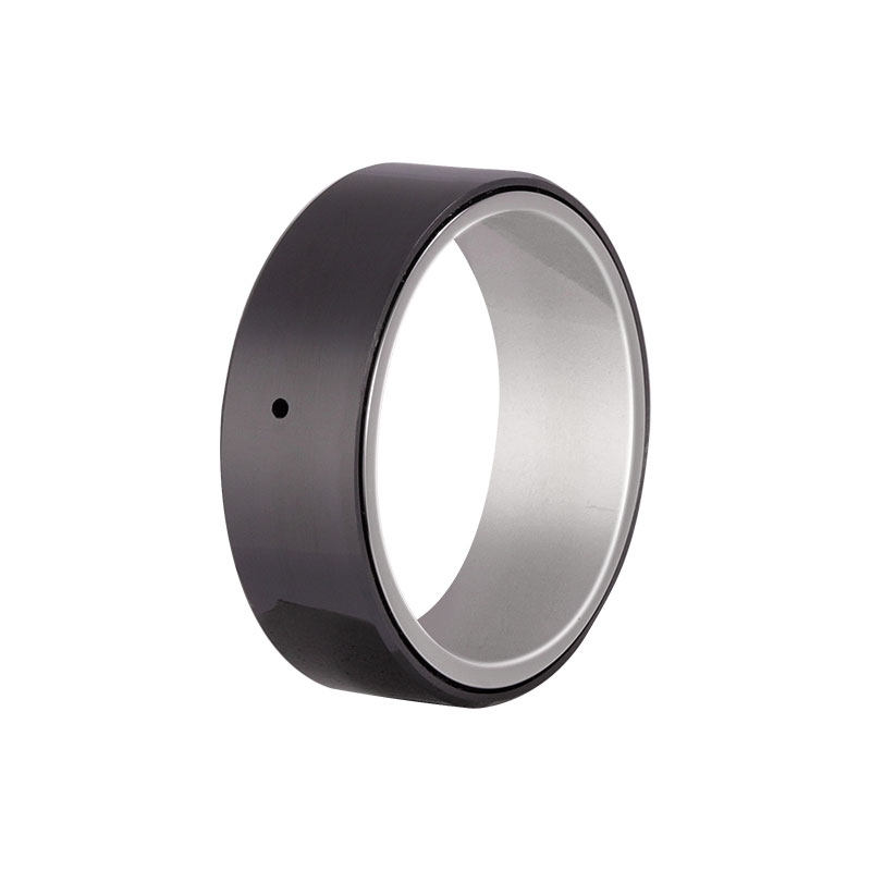 Smart Health Ring Bluetooth Black with heart rate monitoring and sleep tracking