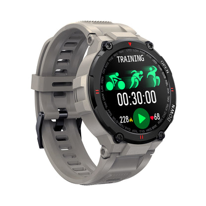 Sports Health Monitoring Watch with heart rate, blood oxygen, blood pressure, sleep tracking, and fitness tracking features