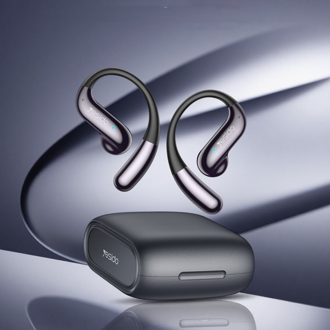 Over-Ear Wireless Bluetooth Headphones with noise-reducing design, Bluetooth connectivity, and rechargeable battery