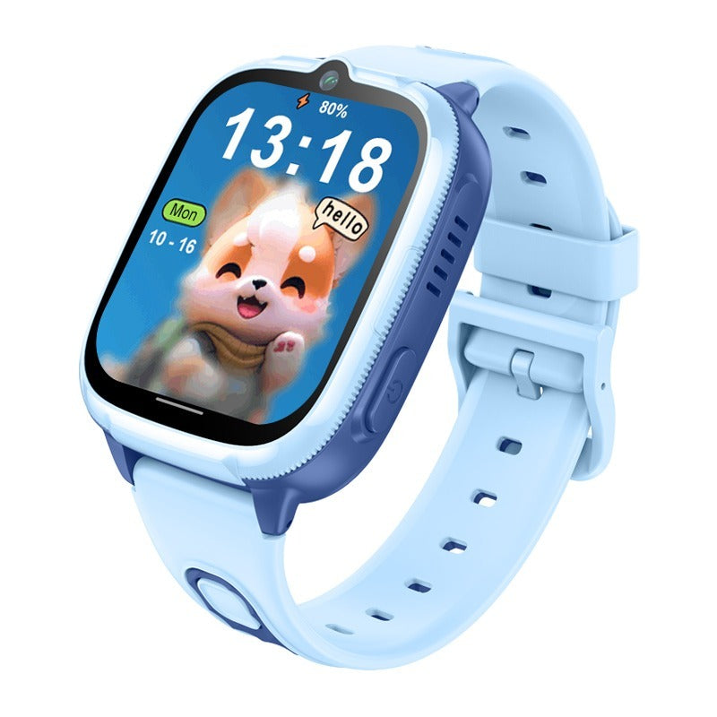4G Kids Smartwatch with GPS tracking, video calling, SOS button, and waterproof design for children