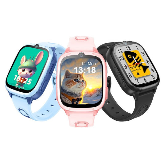 4G Kids Smartwatch with GPS tracking, video calling, SOS button, and waterproof design for children