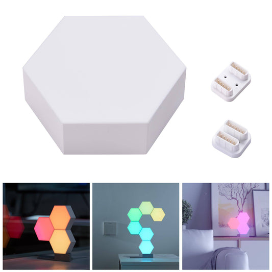 LED Smart Light with WiFi app control, adjustable brightness, and color-changing LED illumination