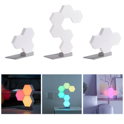 LED Smart Light with WiFi app control, adjustable brightness, and color-changing LED illumination