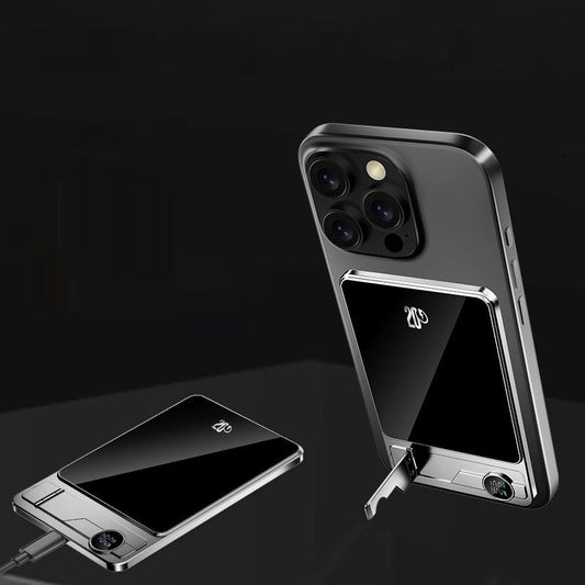 Ultra-Thin Magnetic Wireless Power Bank with portable wireless charging and magnetic alignment for compatible smartphones